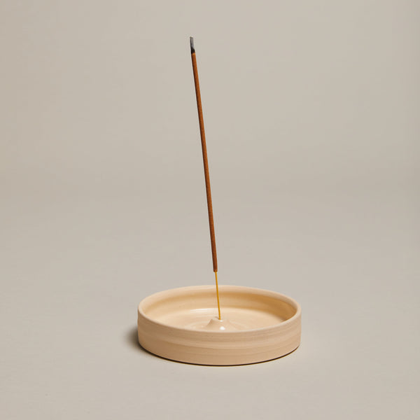 Eleanor Torbati Ceramics | Stoneware Incense Holder - White