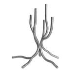 Six Dot Design | Small Candelabra - Aluminium