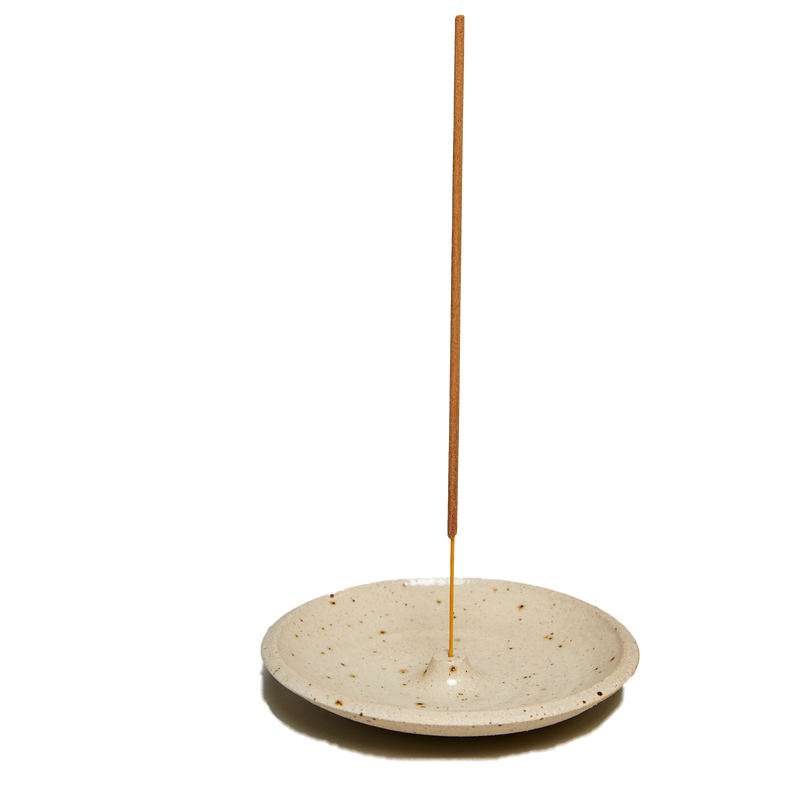 Eleanor Torbati Ceramics | Stoneware Incense Holder - Speckled