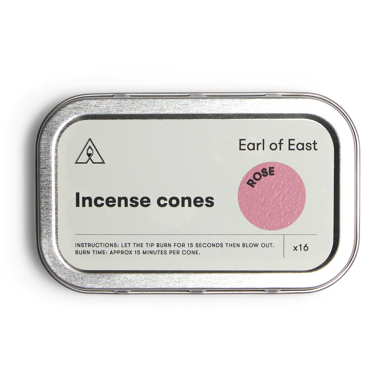 Earl of East | Incense Cones - Rose