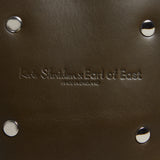 Earl of East x Kate Sheridan | Leather Jigsaw Pouch - Olive