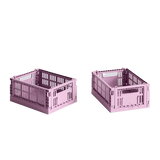 HAY | Colour Crate - Mini Set of 2 - Dusty Rose