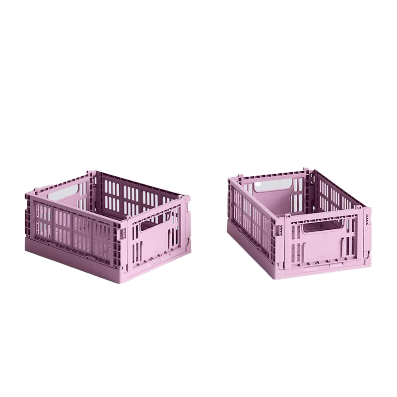 HAY | Colour Crate - Mini Set of 2 - Dusty Rose