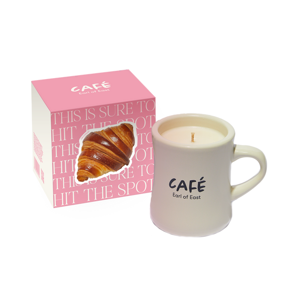 Earl of East | Limited Edition Soy Wax Café Candle - Croissant - 300ml [11oz]