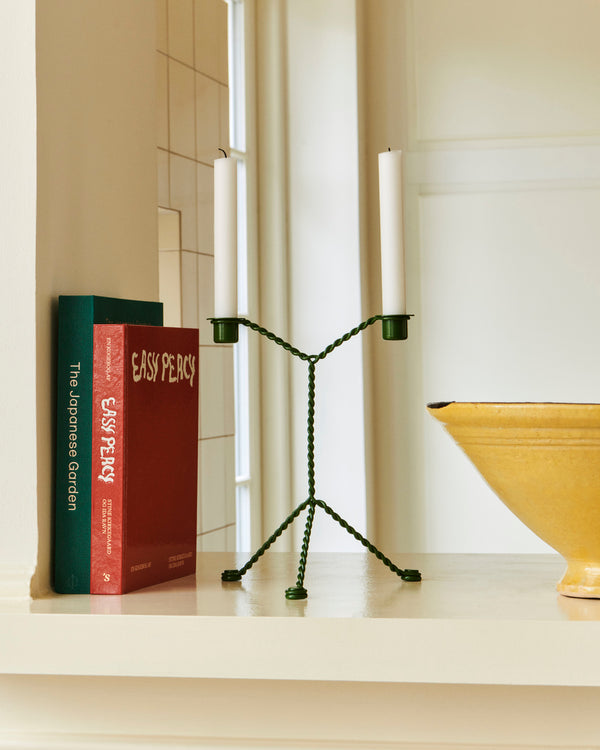 HAY | Wire Candle Holder - Green