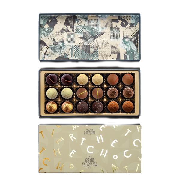 The Chocolatier | The Luxury Classic Collection 18 Water Ganaches & Pralines