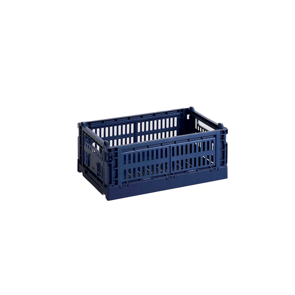 HAY | Colour Crate - Small - Dark blue