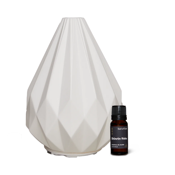 Made by Zen | Kasper Aroma Mist Electronic Diffuser + Earl of East Essential Oil Bundle