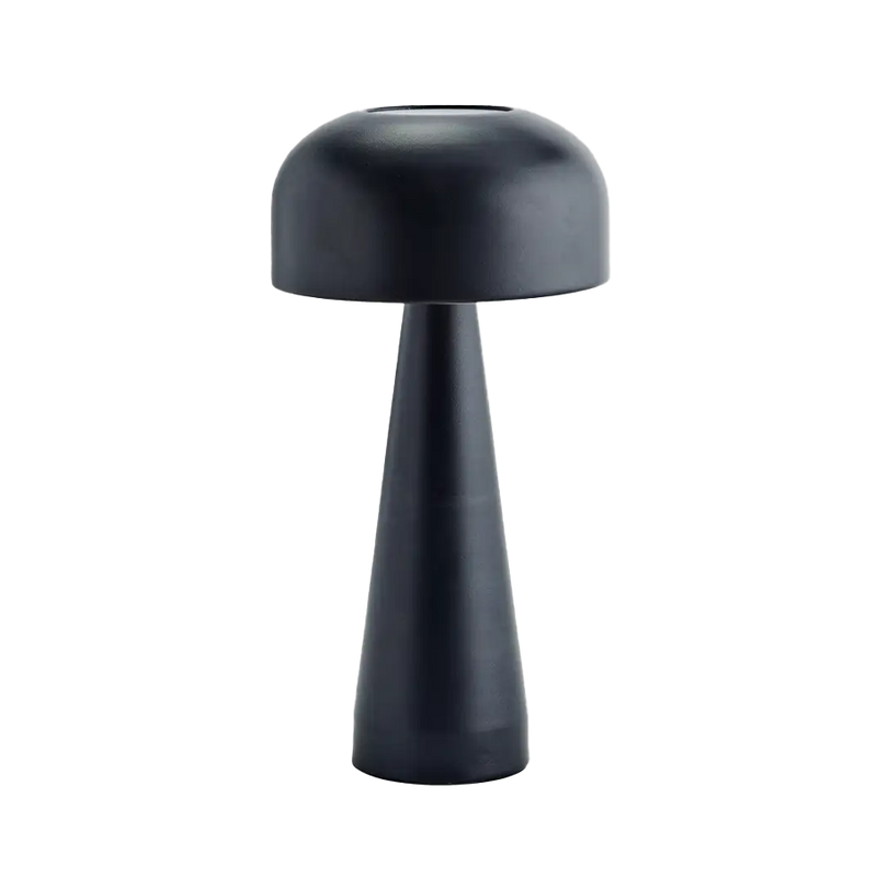 Madam Stoltz | Rechargeable Iron Table Lamp - Black