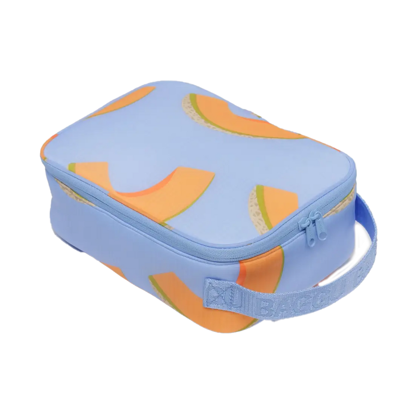 BAGGU | Lunch Box - Cantaloupe Blue