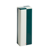 HAY | Tin Container - Slim - Green and Off-White