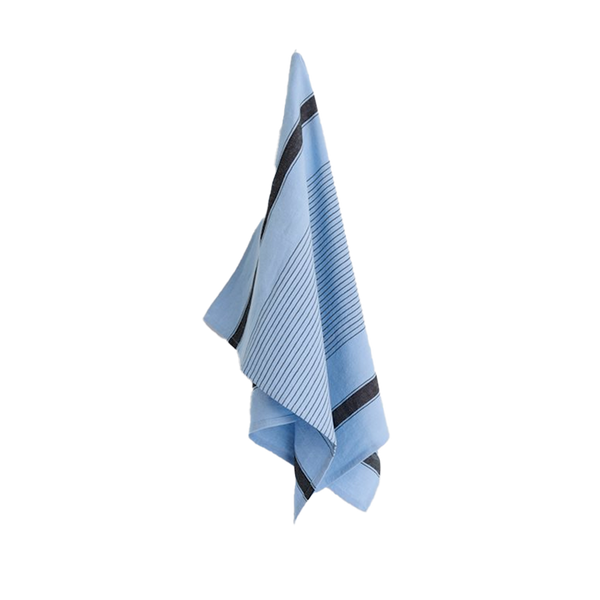 HAY | Linear Tea Towel - Sky Blue