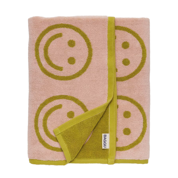 BAGGU | Cotton Bath Towel - Happy Ochre