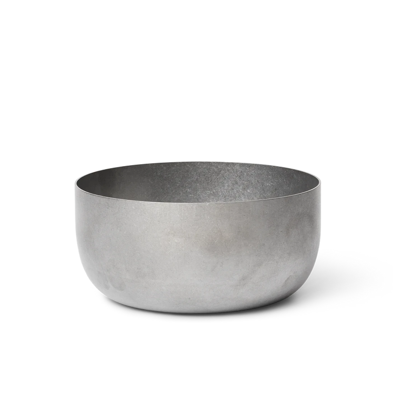 ferm LIVING | Tumbled Bowl - Stainless Steel