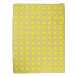 Kangan Arora for Wrap | Squares Tea Towel - Yellow & Oat